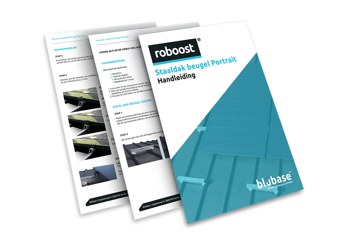 Blubase roboost Handleidingen Staaldak afbeelding 4